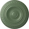 Ekena Millwork Artis Ceiling Medallion (Fits Canopies up to 6 7/8"), 15 3/4"OD x 1 3/8"P, Athenian Green CM15ARAGF - alternate 1